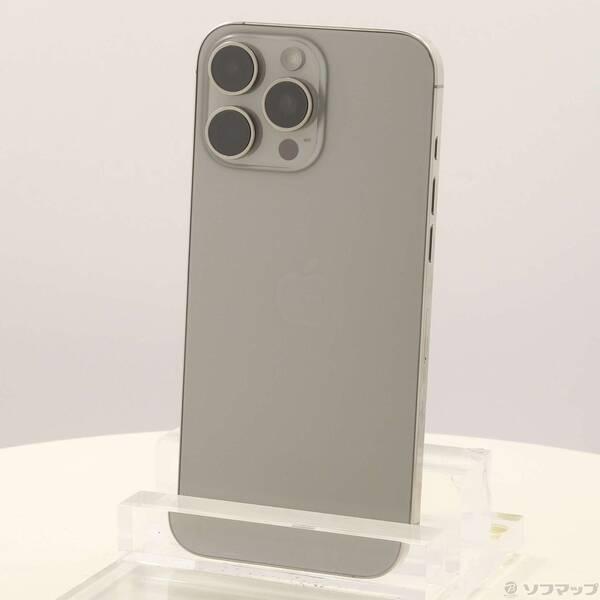 〔中古〕Apple(アップル) iPhone16 Pro Max 256GB ナチュラルチタニウム MYWK3J／A SIMフリー〔269-ud〕 | 