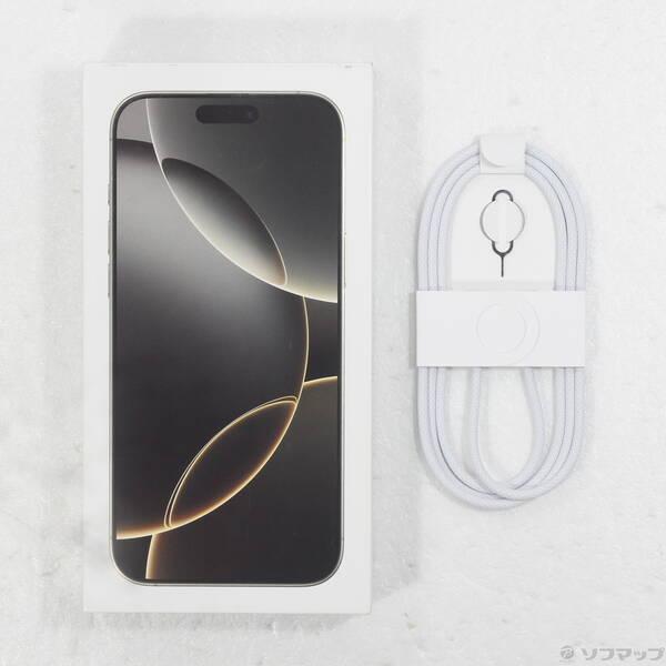 〔中古〕Apple(アップル) iPhone16 Pro Max 256GB ナチュラルチタニウム MYWK3J／A SIMフリー〔269-ud〕 |  | 04