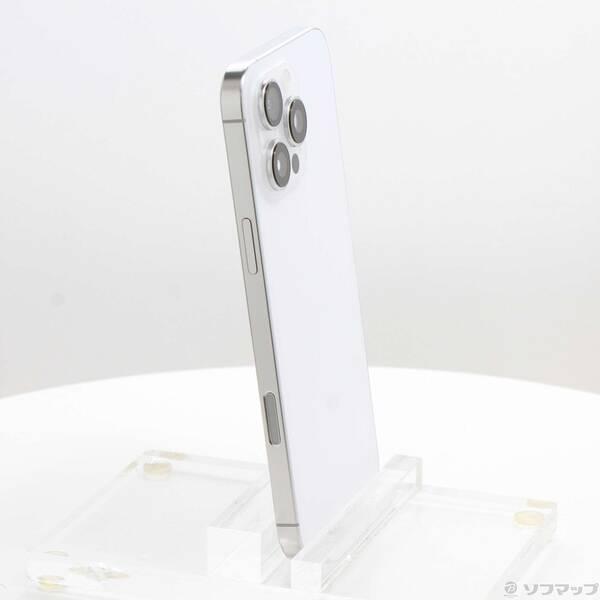 〔中古〕Apple(アップル) iPhone16 Pro Max 512GB ホワイトチタニウム MYWM3J／A SIMフリー〔377-ud〕 |  | 03