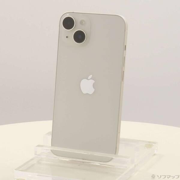〔中古〕Apple(アップル) iPhone14 128GB スターライト MPUQ3J／A SIMフリー〔295-ud〕 | 