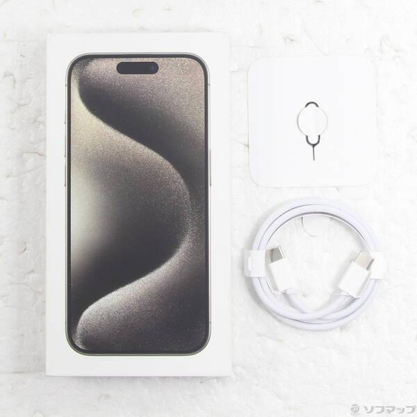 〔中古〕Apple(アップル) iPhone15 Pro 256GB ナチュラルチタニウム MTUF3J／A SIMフリー〔297-ud〕 |  | 04