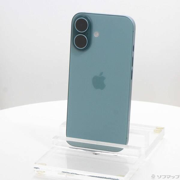 〔中古〕Apple(アップル) iPhone16 128GB ティール MYDV3J／A SIMフリー〔349-ud〕 | 