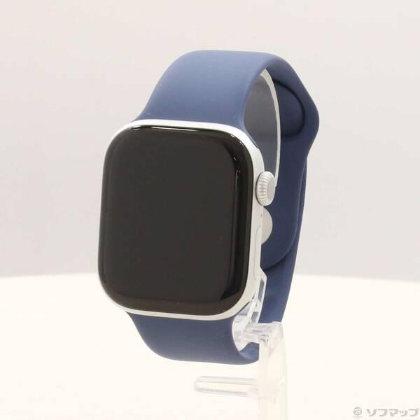 〔中古〕Apple(アップル) Apple Watch Series 10 GPS 42mm シルバーアルミニウムケース デニムスポーツバンド〔276-ud〕 | 