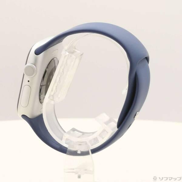 〔中古〕Apple(アップル) Apple Watch Series 10 GPS 42mm シルバーアルミニウムケース デニムスポーツバンド〔276-ud〕 |  | 01