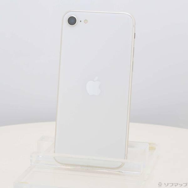 〔中古〕Apple(アップル) iPhone SE 第3世代 64GB スターライト MMYD3J／A SIMフリー〔269-ud〕 | 