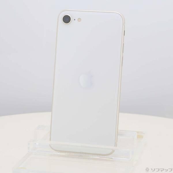 〔中古〕Apple(アップル) iPhone SE 第3世代 64GB スターライト MMYD3J／A SIMフリー〔269-ud〕 | 