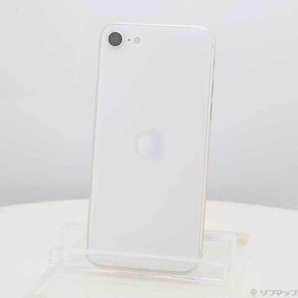 〔中古〕Apple(アップル) iPhone SE 第3世代 64GB スターライト MMYD3J／A SIMフリー〔262-ud〕 | 