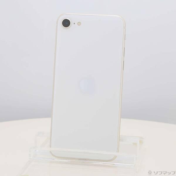 〔中古〕Apple(アップル) iPhone SE 第3世代 64GB スターライト MMYD3J／A SIMフリー〔262-ud〕 | 