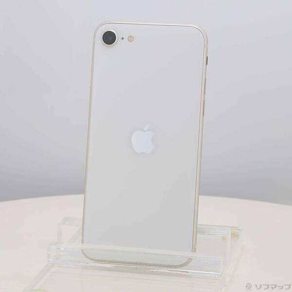 〔中古〕Apple(アップル) iPhone SE 第3世代 64GB スターライト MMYD3J／A SIMフリー〔258-ud〕 | 