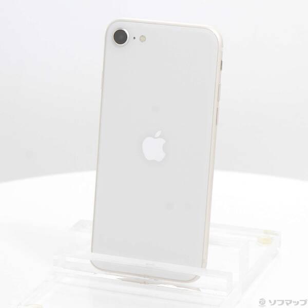 〔中古〕Apple(アップル) iPhone SE 第3世代 64GB スターライト MMYD3J／A SIMフリー〔276-ud〕 | 