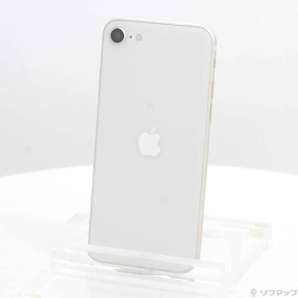 〔中古〕Apple(アップル) iPhone SE 第3世代 64GB スターライト MMYD3J／A SIMフリー〔377-ud〕 | 