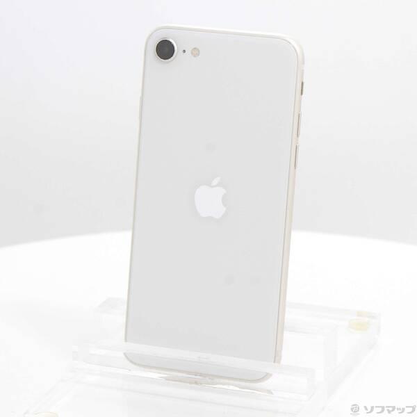 〔中古〕Apple(アップル) iPhone SE 第3世代 64GB スターライト MMYD3J／A SIMフリー〔198-ud〕 | 