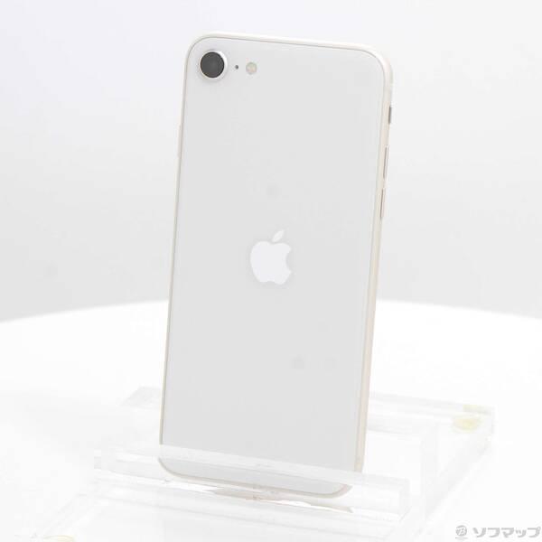〔中古〕Apple(アップル) iPhone SE 第3世代 64GB スターライト MMYD3J／A SIMフリー〔251-ud〕 | 