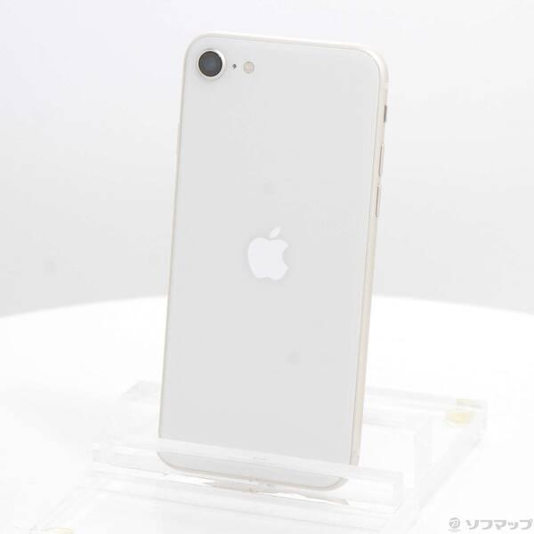 〔中古〕Apple(アップル) iPhone SE 第3世代 64GB スターライト MMYD3J／A SIMフリー〔196-ud〕 | 