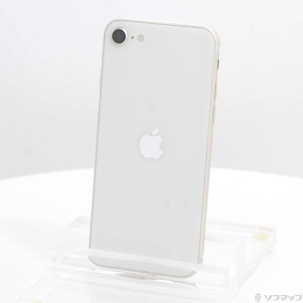 〔中古〕Apple(アップル) iPhone SE 第3世代 64GB スターライト MMYD3J／A SIMフリー〔377-ud〕 | 