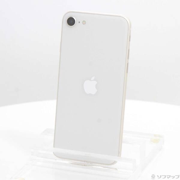 〔中古〕Apple(アップル) iPhone SE 第3世代 64GB スターライト MMYD3J／A SIMフリー〔368-ud〕 | 