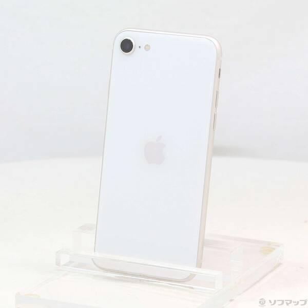 〔中古〕Apple(アップル) iPhone SE 第3世代 64GB スターライト MMYD3J／A SIMフリー〔371-ud〕 | 