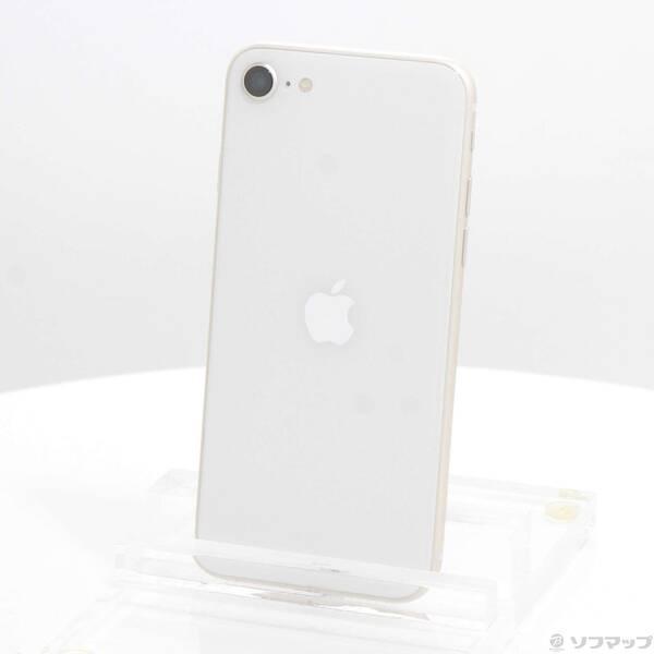 〔中古〕Apple(アップル) iPhone SE 第3世代 64GB スターライト MMYD3J／A SIMフリー〔251-ud〕 | 