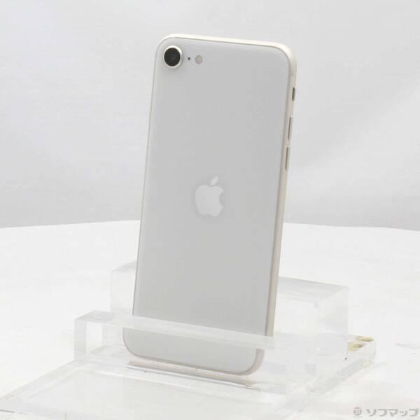 〔中古〕Apple(アップル) iPhone SE 第3世代 64GB スターライト MMYD3J／A SIMフリー〔269-ud〕 | 