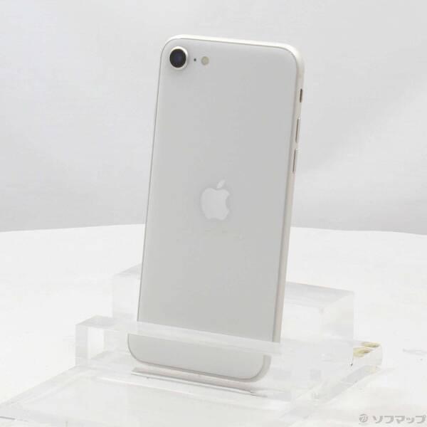 〔中古〕Apple(アップル) iPhone SE 第3世代 64GB スターライト MMYD3J／A SIMフリー〔344-ud〕 | 