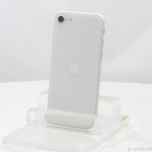 〔中古〕Apple(アップル) iPhone SE 第3世代 64GB スターライト MMYD3J／A SIMフリー〔258-ud〕 | 
