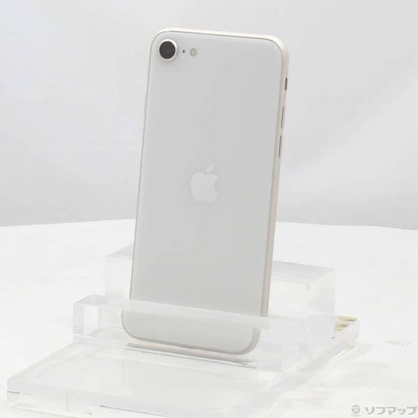 〔中古〕Apple(アップル) iPhone SE 第3世代 64GB スターライト MMYD3J／A SIMフリー〔276-ud〕 | 
