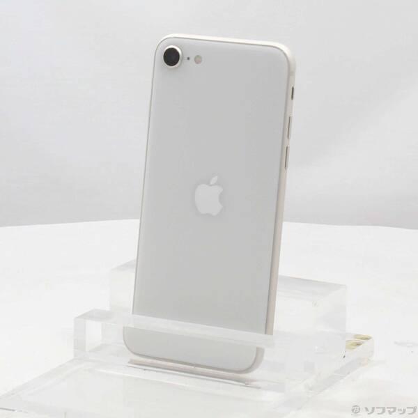 〔中古〕Apple(アップル) iPhone SE 第3世代 64GB スターライト MMYD3J／A SIMフリー〔295-ud〕 | 