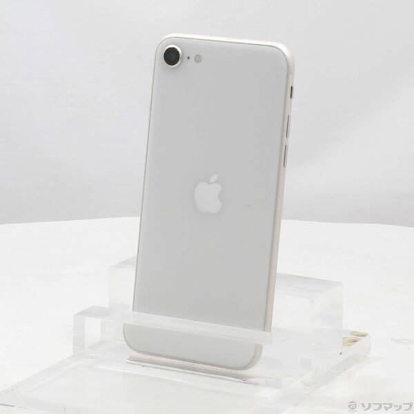 〔中古〕Apple(アップル) iPhone SE 第3世代 64GB スターライト MMYD3J／A SIMフリー〔368-ud〕 | 