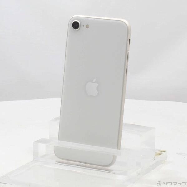 〔中古〕Apple(アップル) iPhone SE 第3世代 64GB スターライト MMYD3J／A SIMフリー〔198-ud〕 | 