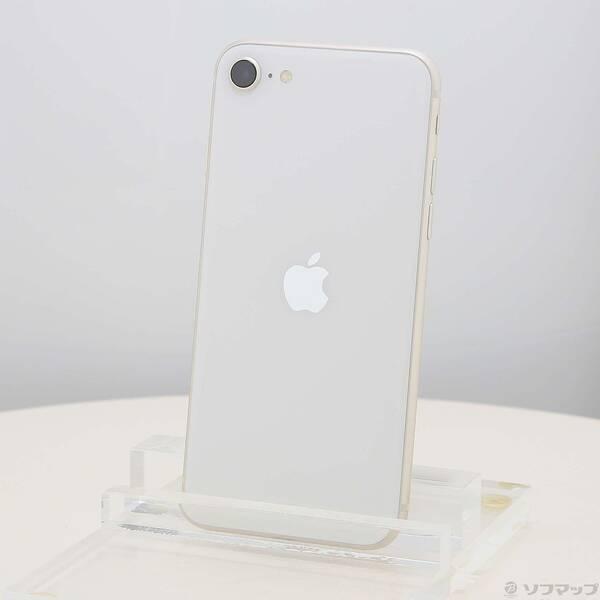 〔中古〕Apple(アップル) iPhone SE 第3世代 64GB スターライト MMYD3J／A SIMフリー〔262-ud〕 | 