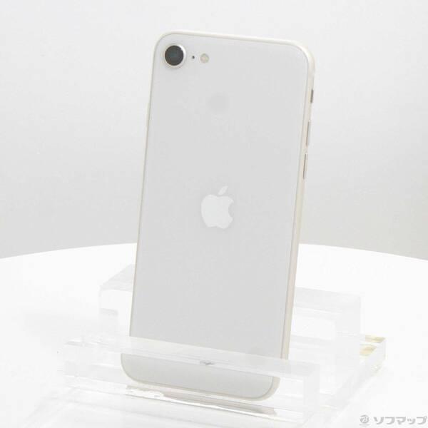 〔中古〕Apple(アップル) iPhone SE 第3世代 64GB スターライト MMYD3J／A SIMフリー〔344-ud〕 | 