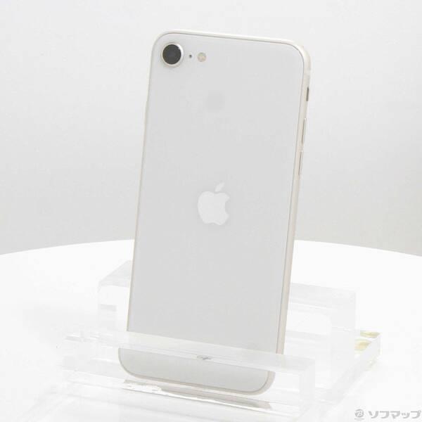 〔中古〕Apple(アップル) iPhone SE 第3世代 64GB スターライト MMYD3J／A SIMフリー〔305-ud〕 | 