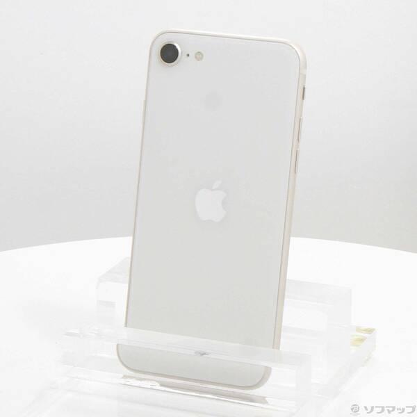 〔中古〕Apple(アップル) iPhone SE 第3世代 64GB スターライト MMYD3J／A SIMフリー〔352-ud〕 | 