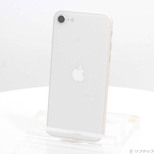 〔中古〕Apple(アップル) iPhone SE 第3世代 64GB スターライト MMYD3J／A SIMフリー〔258-ud〕 | 