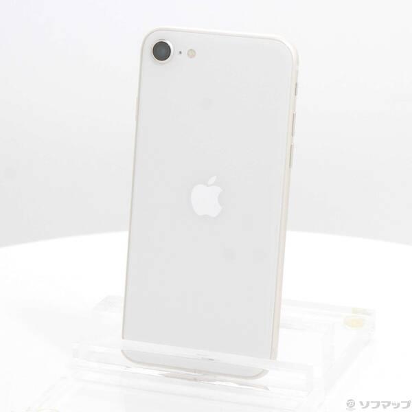 〔中古〕Apple(アップル) iPhone SE 第3世代 64GB スターライト MMYD3J／A SIMフリー〔276-ud〕 | 