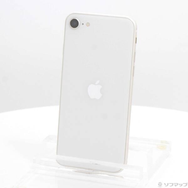 〔中古〕Apple(アップル) iPhone SE 第3世代 64GB スターライト MMYD3J／A SIMフリー〔297-ud〕 | 