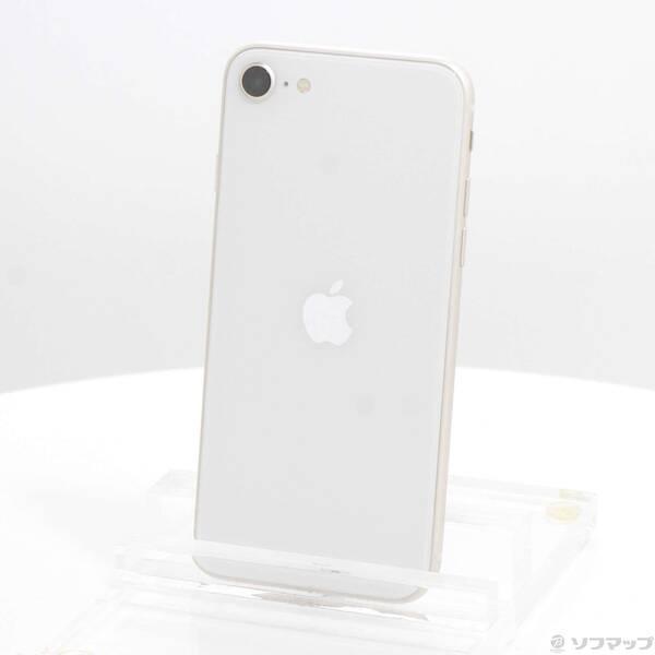 〔中古〕Apple(アップル) iPhone SE 第3世代 64GB スターライト MMYD3J／A SIMフリー〔371-ud〕 | 