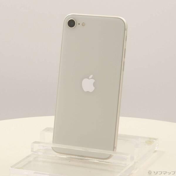 〔中古〕Apple(アップル) iPhone SE 第3世代 64GB スターライト MMYD3J／A SIMフリー〔269-ud〕 | 