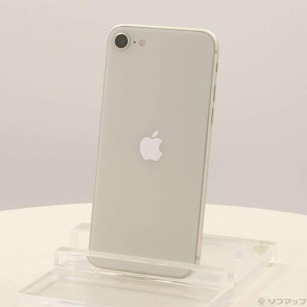 〔中古〕Apple(アップル) iPhone SE 第3世代 64GB スターライト MMYD3J／A SIMフリー〔297-ud〕 | 