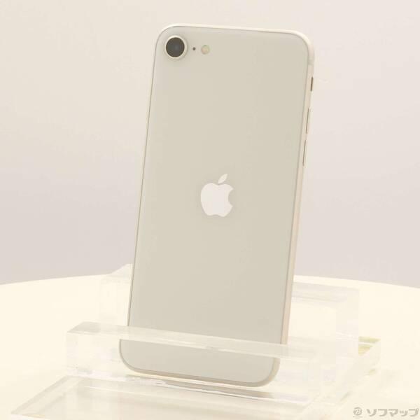 〔中古〕Apple(アップル) iPhone SE 第3世代 64GB スターライト MMYD3J／A SIMフリー〔377-ud〕 | 