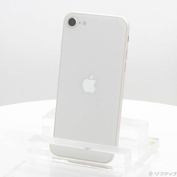 〔中古〕Apple(アップル) iPhone SE 第3世代 64GB スターライト MMYD3J／A SIMフリー〔348-ud〕 | 