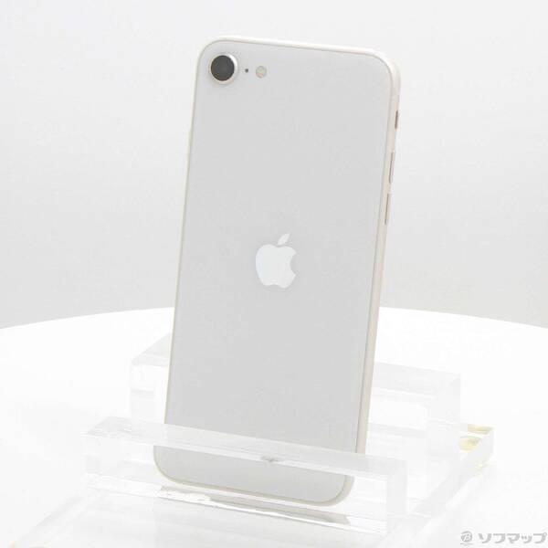 〔中古〕Apple(アップル) iPhone SE 第3世代 64GB スターライト MMYD3J／A SIMフリー〔262-ud〕 | 