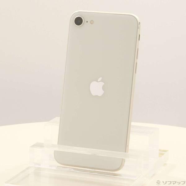 〔中古〕Apple(アップル) iPhone SE 第3世代 64GB スターライト MMYD3J／A SIMフリー〔198-ud〕 | 