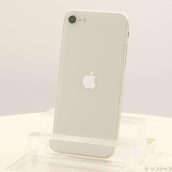 〔中古〕Apple(アップル) iPhone SE 第3世代 64GB スターライト MMYD3J／A SIMフリー〔377-ud〕 | 