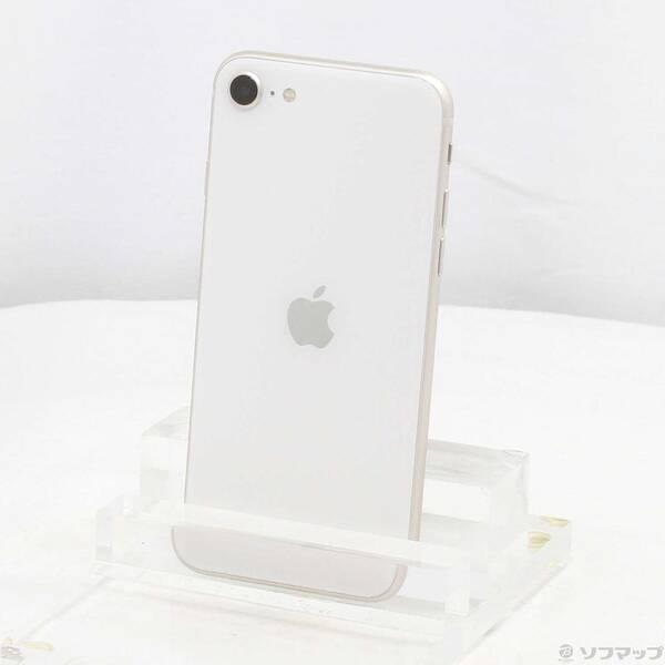 〔中古〕Apple(アップル) iPhone SE 第3世代 64GB スターライト MMYD3J／A SIMフリー〔262-ud〕 | 