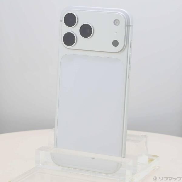 〔中古〕Apple(アップル) iPhone17 Pro Max 512GB シルバー MFYC4J／A SIMフリー〔348-ud〕 | 