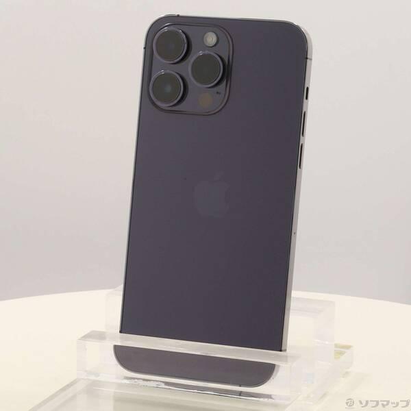 〔中古〕Apple(アップル) iPhone14 Pro Max 512GB ディープパープル MQ9J3J／A SIMフリー〔258-ud〕 | 
