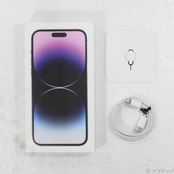 〔中古〕Apple(アップル) iPhone14 Pro Max 512GB ディープパープル MQ9J3J／A SIMフリー〔258-ud〕 |  | 04