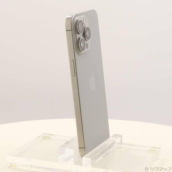 〔中古〕Apple(アップル) iPhone15 Pro Max 256GB ナチュラルチタニウム MU6R3J／A SIMフリー〔305-ud〕 |  | 03