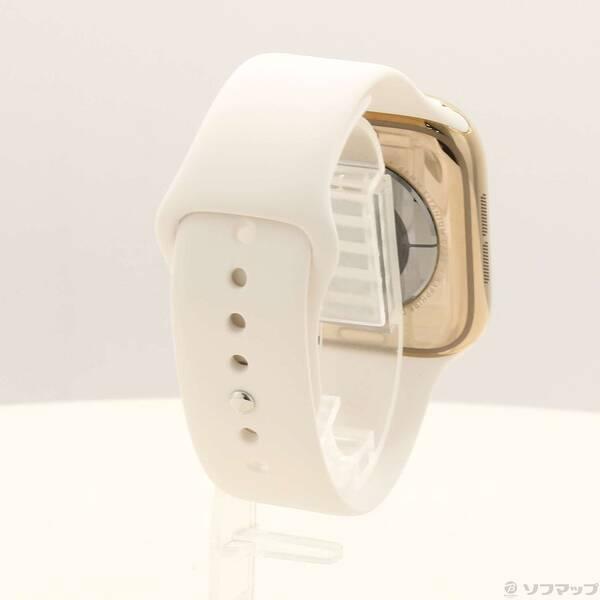 〔中古〕Apple(アップル) Apple Watch Series 11 GPS + Cellular 46mm ゴールドチタニウムケース ライトブラッシュスポーツバンド〔262-ud〕 |  | 02